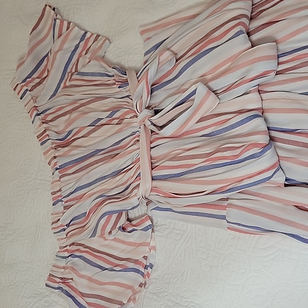 Flowy striped dress